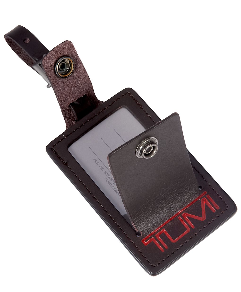 Tumi bag outlet name tag