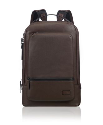tumi harrison bates leather backpack