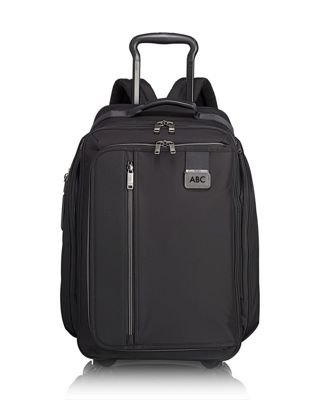 suitcase with wheels and backpack straps