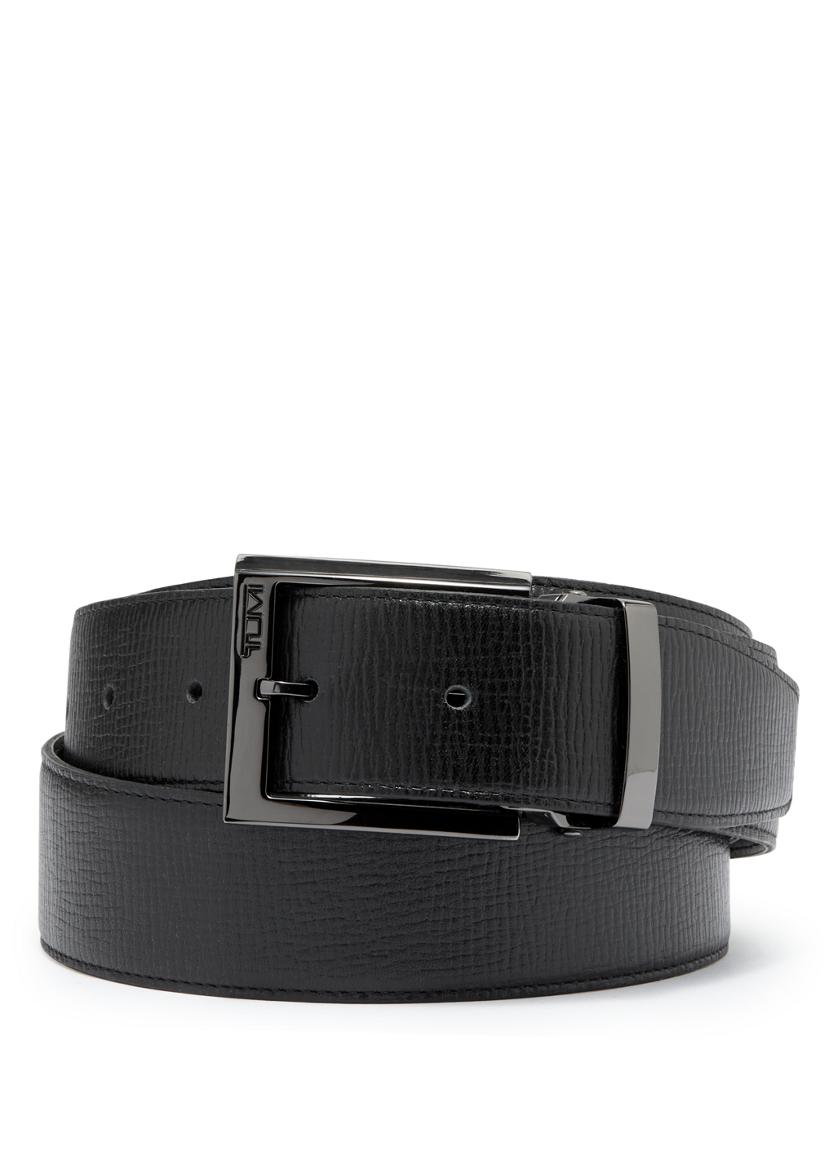 Monogram Denim Leather Belt Shorts - Luxury Grey
