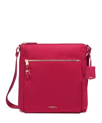 tumi red bag