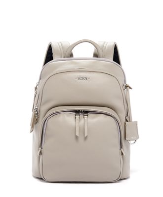 tumi gray backpack