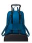 Just In Case® Backpack in Dark  Turquoise/Embo Side View