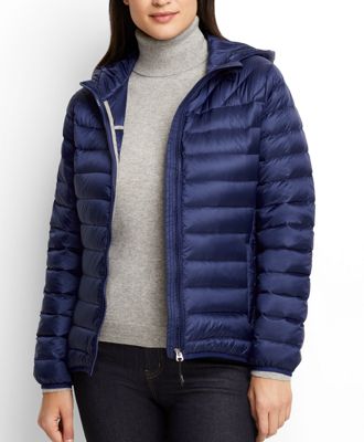 tumi hooded packable jacket