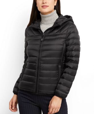 tumi water & wind resistant packable jacket