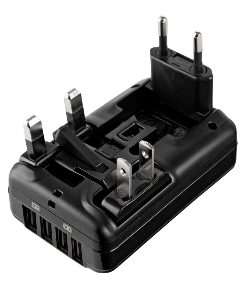 4 Port USB Travel Adaptor · 0114409D · TUMI Centro América