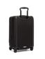 International Office 4 Wheeled Carry-On in Black Side View