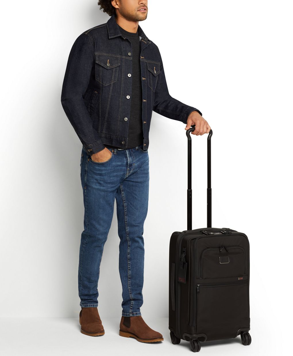 TUMI International Expandable 4-Wheel Carry-On Luggage