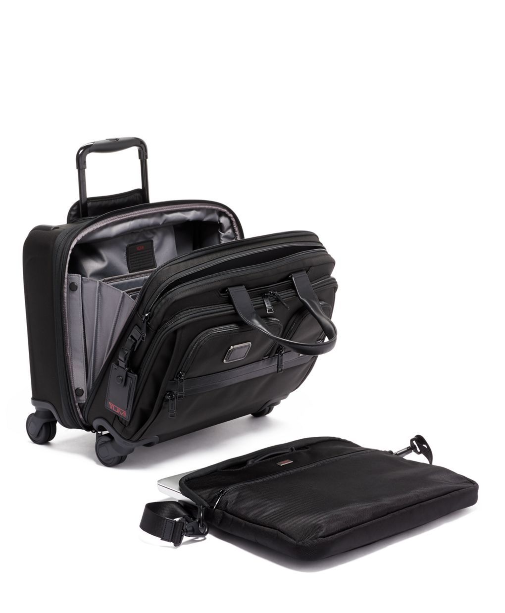 Deluxe 4 Wheeled Laptop Case Brief Tumi US