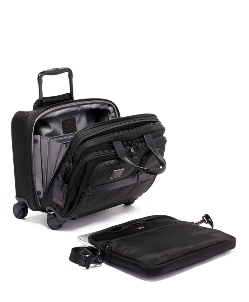 Deluxe 4 Wheeled Laptop Case Brief Alpha 3 Tumi United States