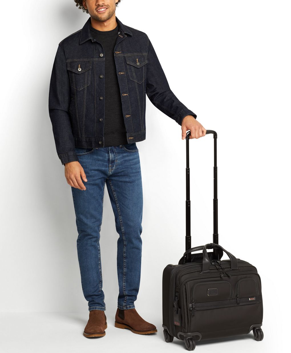 Tumi alpha 2 deluxe shop wheeled brief with laptop case