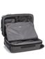 International Dual Access 4 Wheeled Carry-On in Navy/Grey Side View