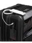 Continential Dual Access 4 Wheeled Carry-On in Black Side View