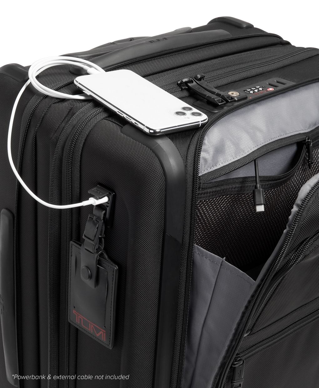 TUMI International Expandable 4-Wheel Carry-On Luggage