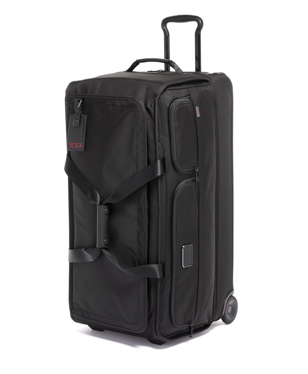 Tumi black duffel bag sale