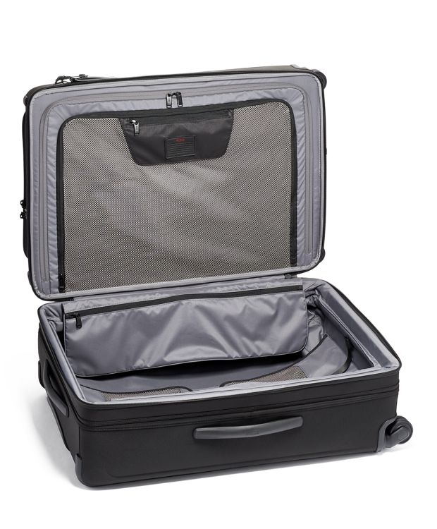 Black Mid Trip Expandable 4 Wheeled Packing Case
