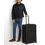 Black Mid Trip Expandable 4 Wheeled Packing Case