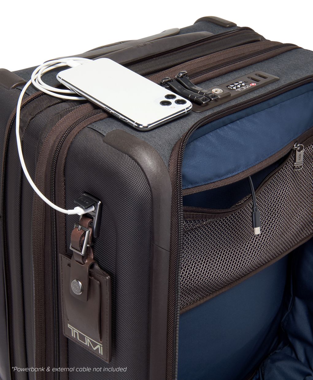 Tumi earl grey outlet luggage