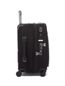 International Dual Access 4 Wheeled Carry-On in Black Side View