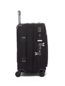 Continental Dual Access 4 Wheeled Carry-On in Black Side View