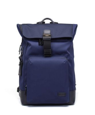 tumi harrison oak roll top backpack