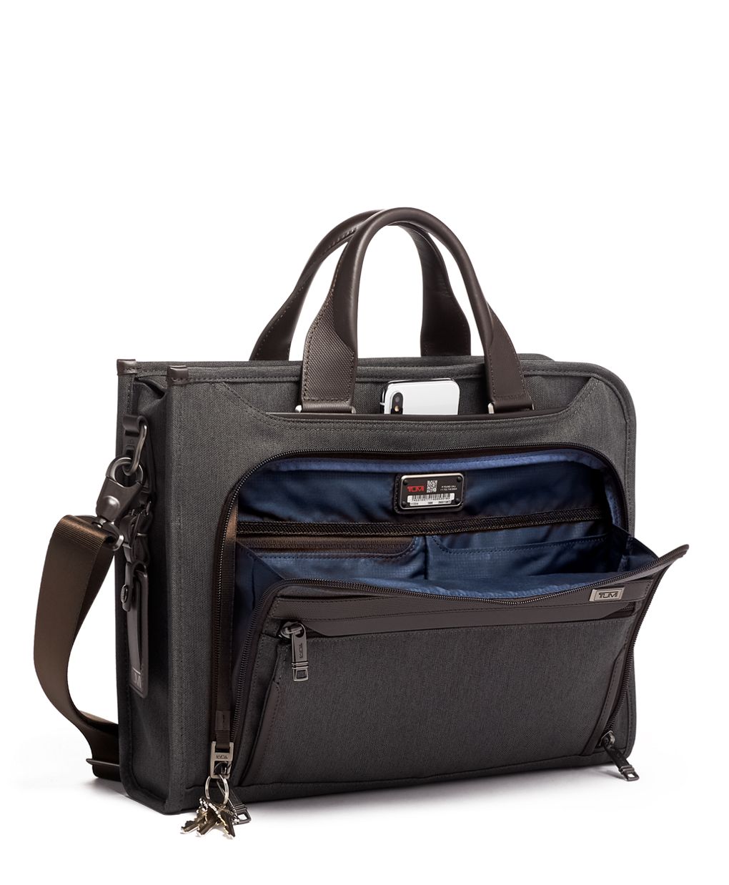 Tumi deluxe 2025 computer portfolio brief