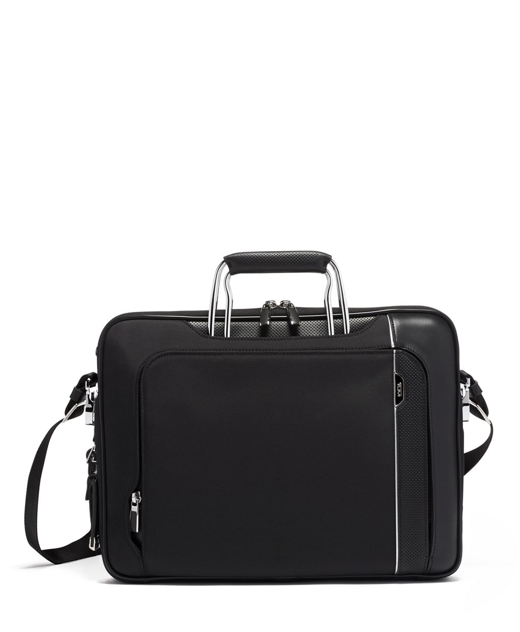 guess wessex triple compartment satchel