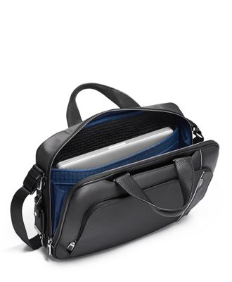 Sadler Brief in Pewter Side View