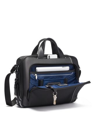 Sadler Brief in Pewter Side View