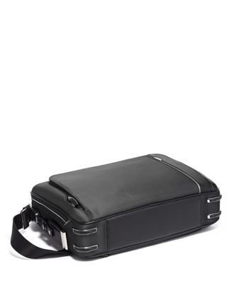 Sadler Brief in Pewter Side View