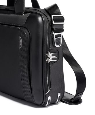 Sadler Brief in Pewter Side View