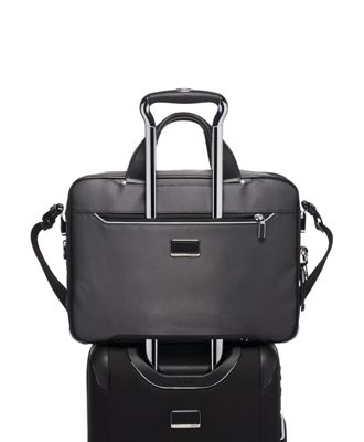 Sadler Brief in Pewter Side View