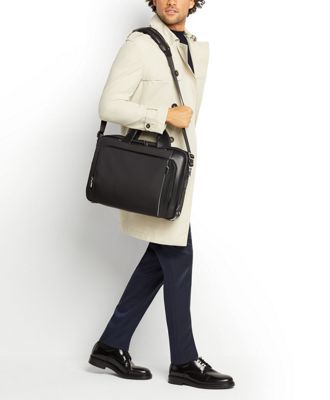 Sadler Brief in Pewter Side View