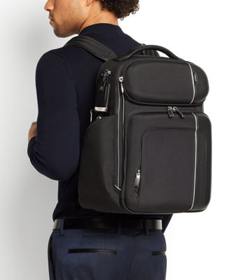 barker backpack leather