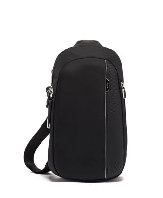 tumi leather sling bag