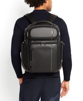 barker backpack leather