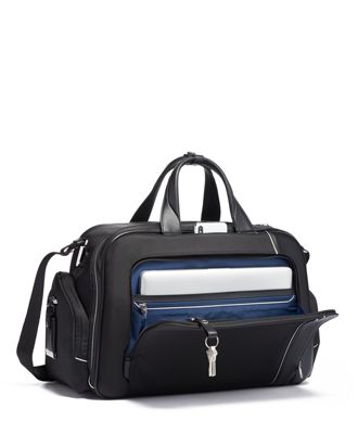 tumi black corporate collection weekender duffel