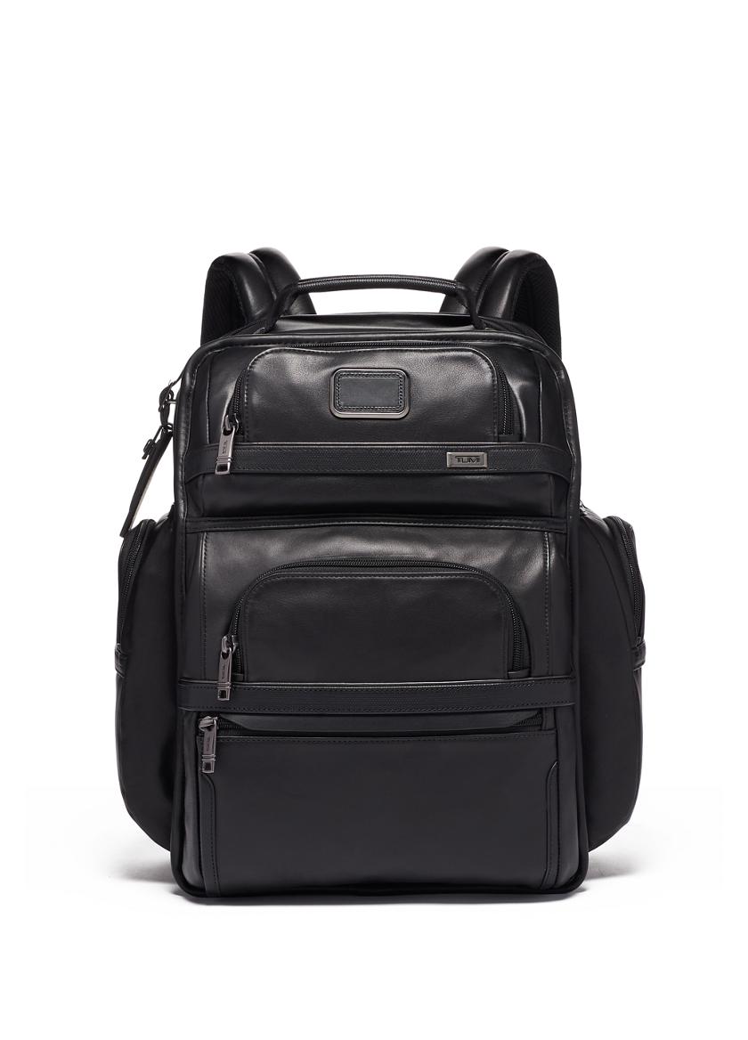 Tumi alpha 2 leather backpack sale