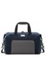 Double Expansion Satchel in Navy/Grey
