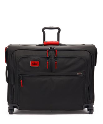 garment suitcase with wheeled