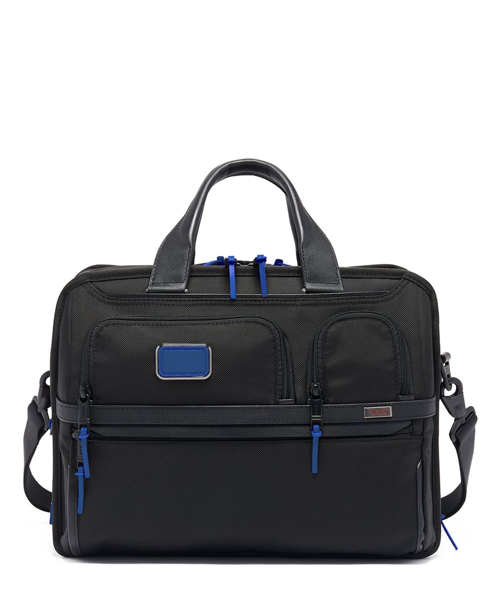 Tumi expandable shop organizer computer brief