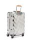 International Carry-On in Texture  Silver Side View
