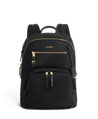 tumi black backpack