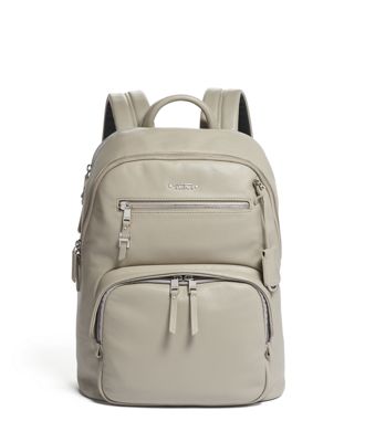 tumi grey backpack