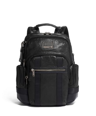 tumi laptop bag leather