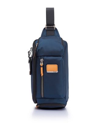 tumi kelley sling navy