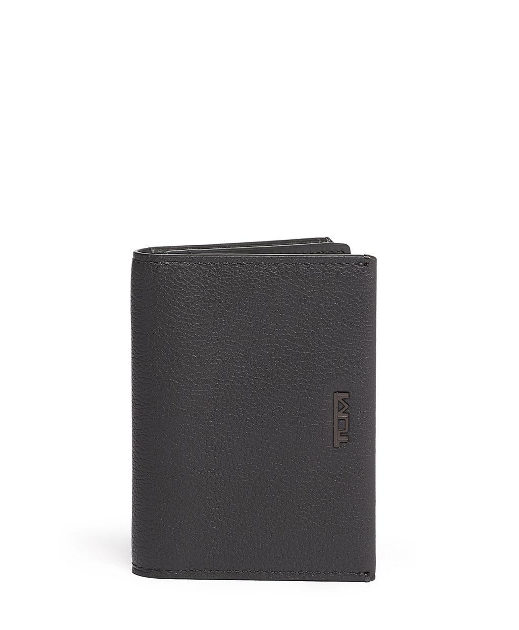 Men's Torino Genuine Alligator Leather Gusseted Card Case - Black