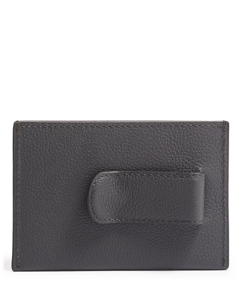 Tumi Alpha Black Money Clip Card Case