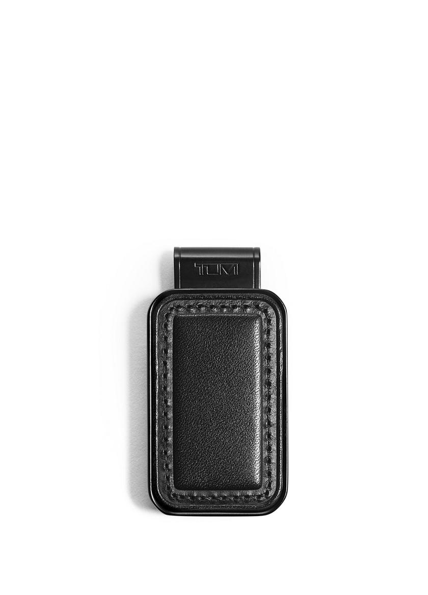 Tumi Alpha Black Money Clip Card Case