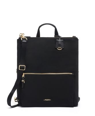 black convertible backpack